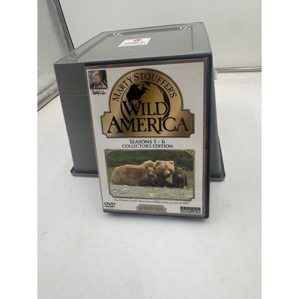 Marty Stouffer's Wild America: Seasons 1-6 (DVD 6-Disc Set) Excellent